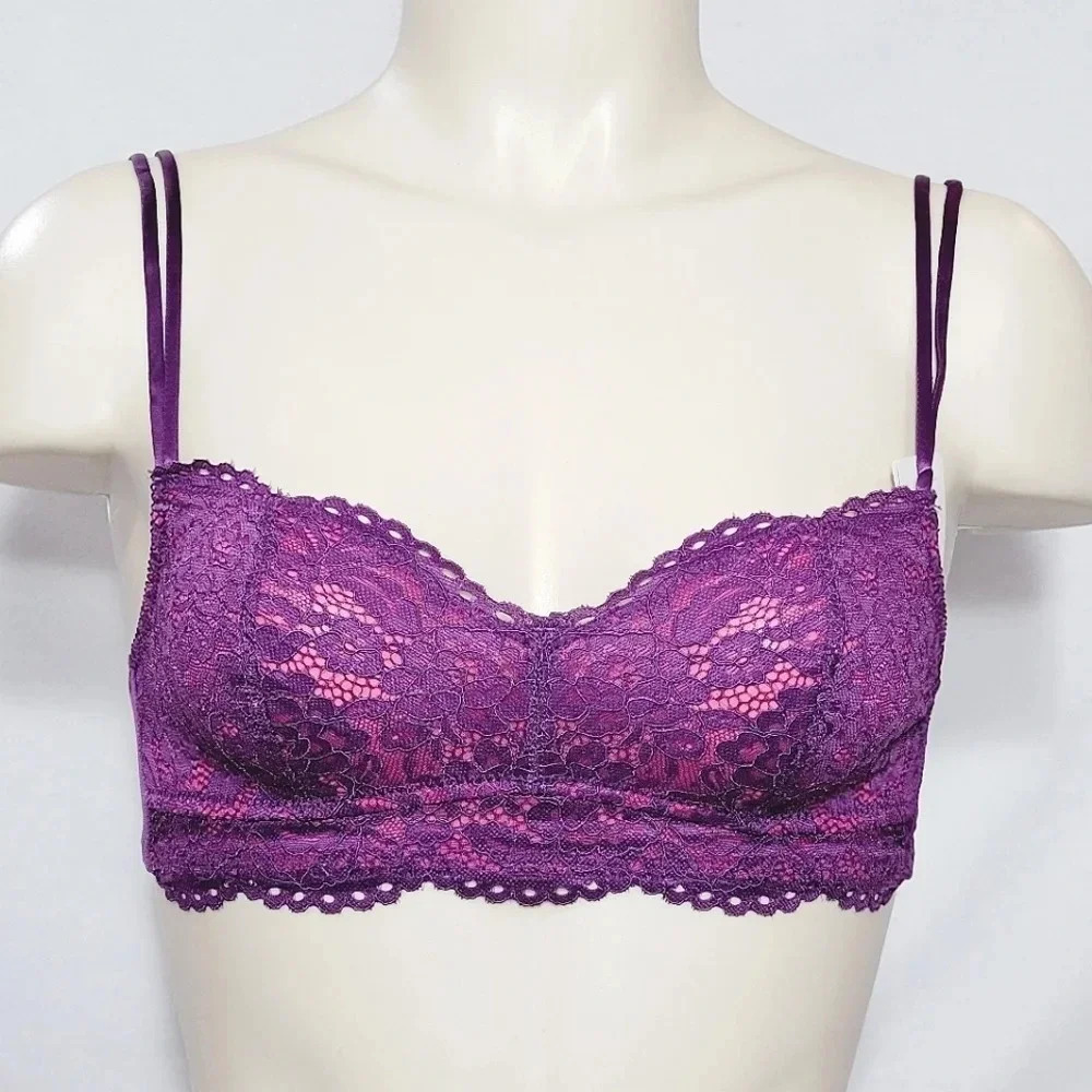 XS X-SMALL b.tempt'd‎ by Wacoal 910244 Ciao Bella Lace Bralette NWT